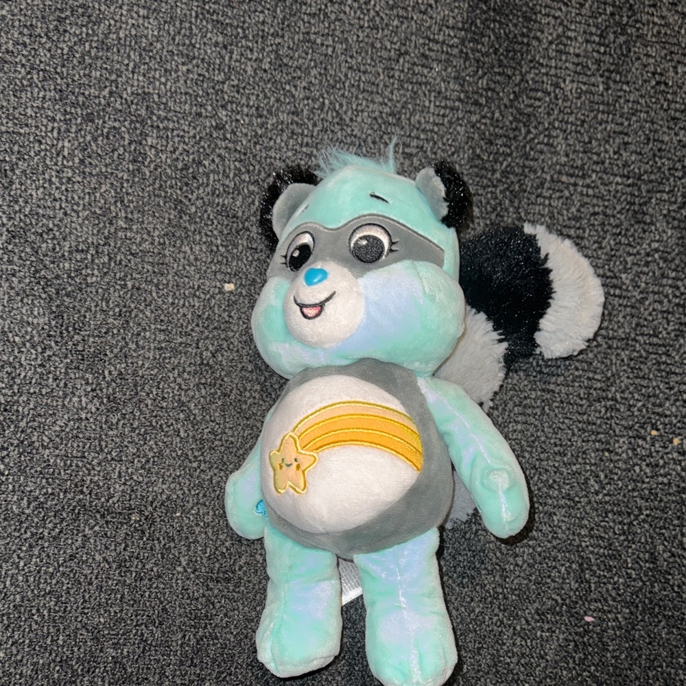 Care Bear Friends Wish Raccoon Plush